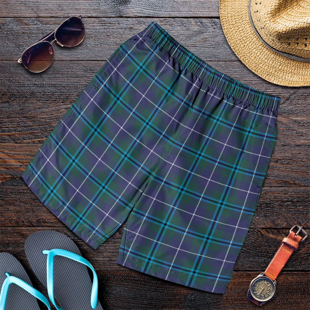 Douglas Modern Tartan Plaid Men's Shorts