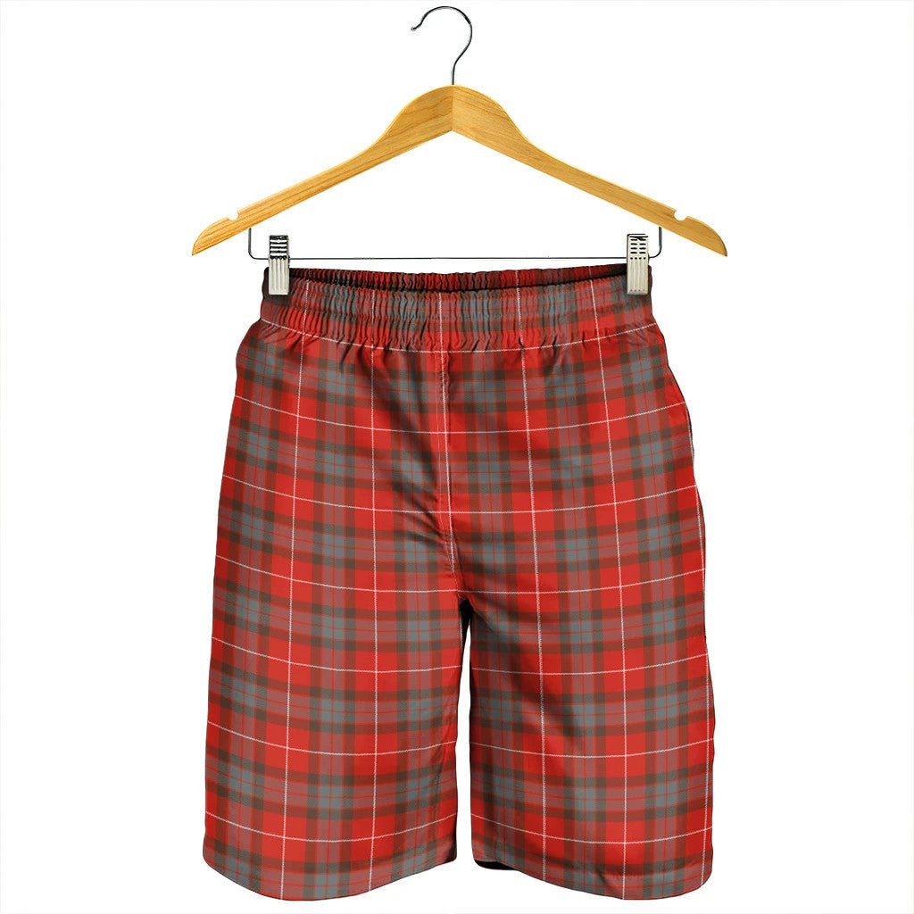 Fraser Weathered Tartan Plaid Men's Shorts