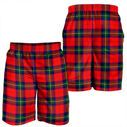 Ruthven Modern Tartan Plaid Men's Shorts