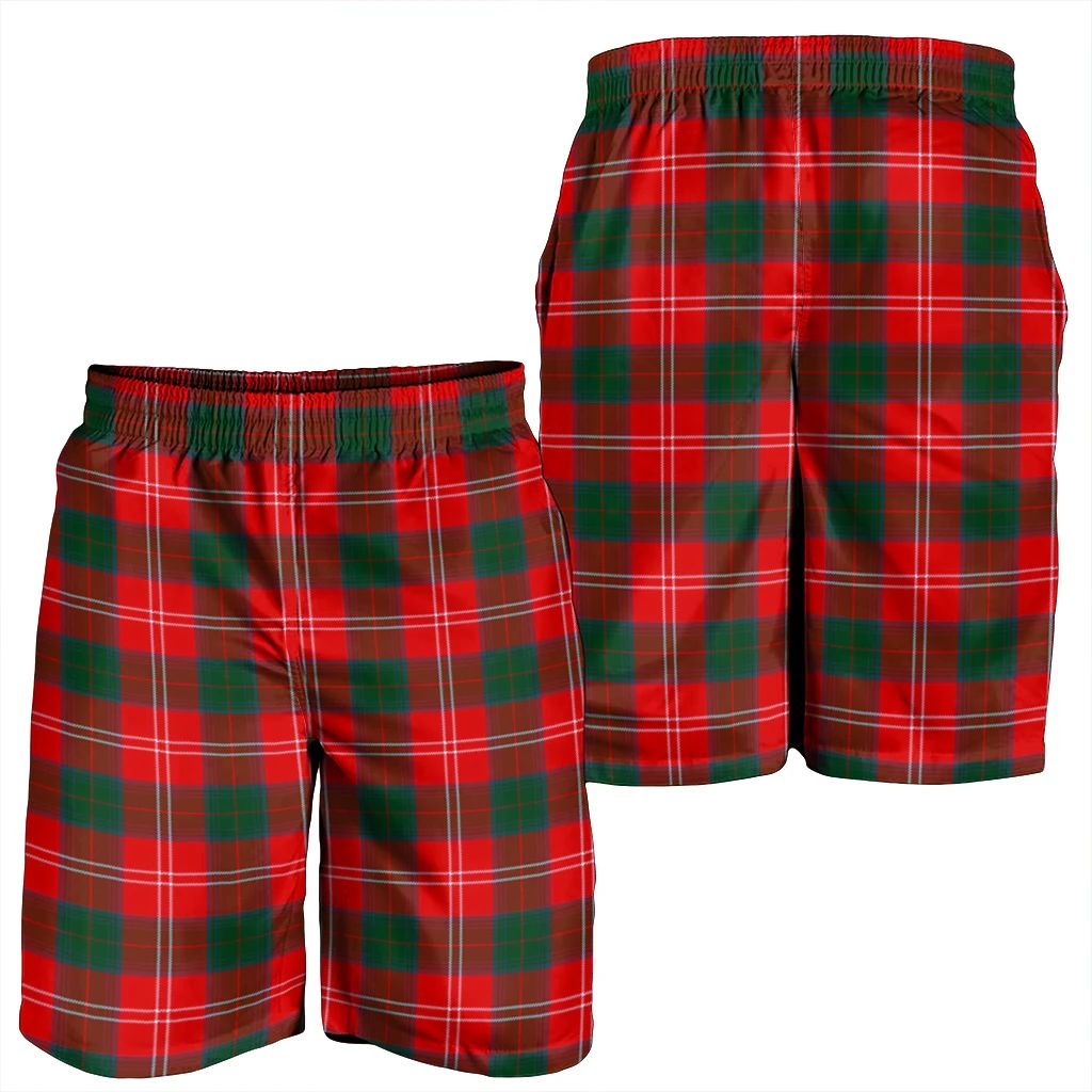 Chisholm Modern Tartan Plaid Men's Shorts