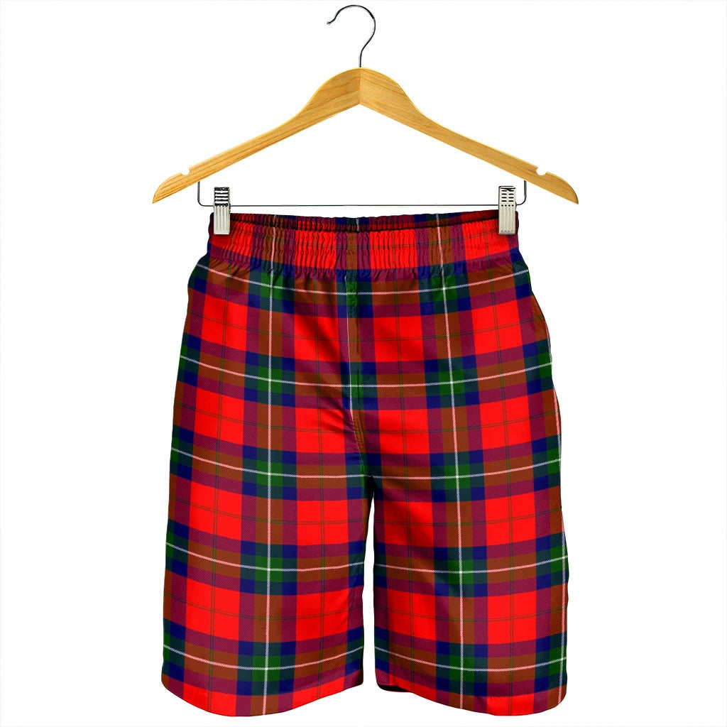 Ruthven Modern Tartan Plaid Men's Shorts