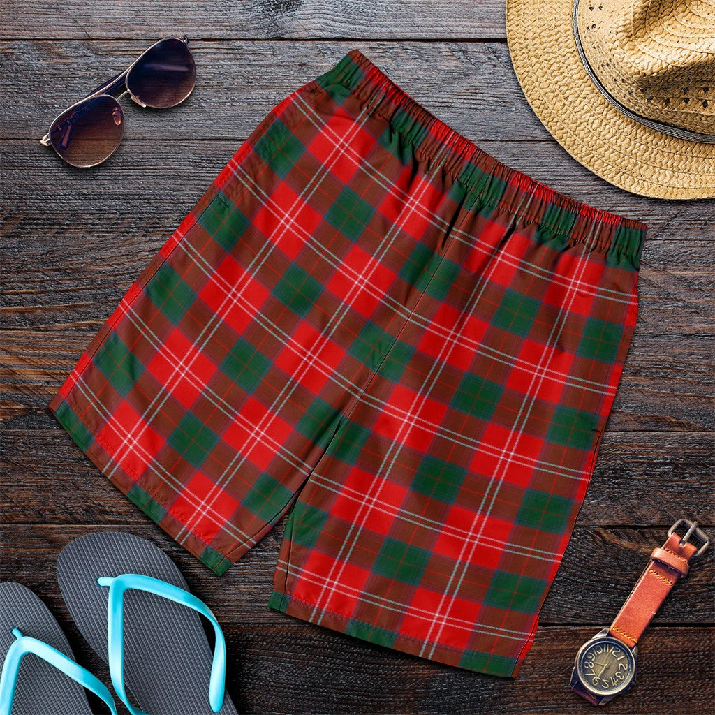 Chisholm Modern Tartan Plaid Men's Shorts