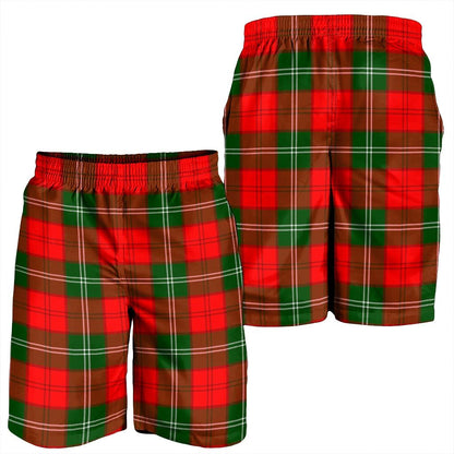 Lennox Modern Tartan Plaid Men's Shorts