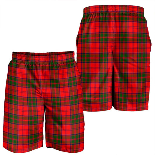 Grant Modern Tartan Plaid Men's Shorts