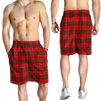 Grant Modern Tartan Plaid Men's Shorts