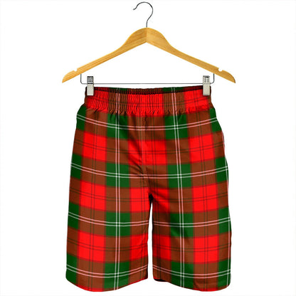 Lennox Modern Tartan Plaid Men's Shorts