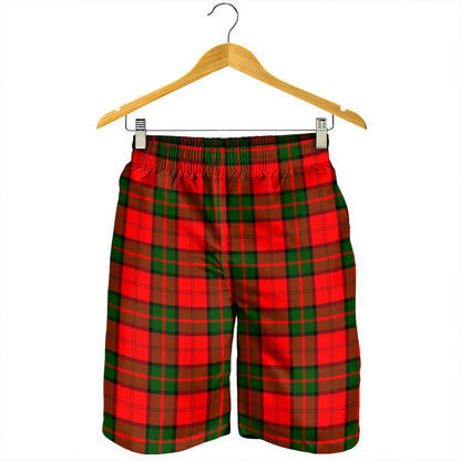 Dunbar Modern Tartan Plaid Men's Shorts