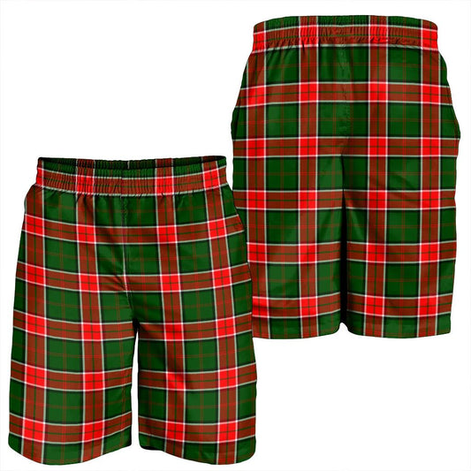 Pollock Modern Tartan Plaid Men's Shorts