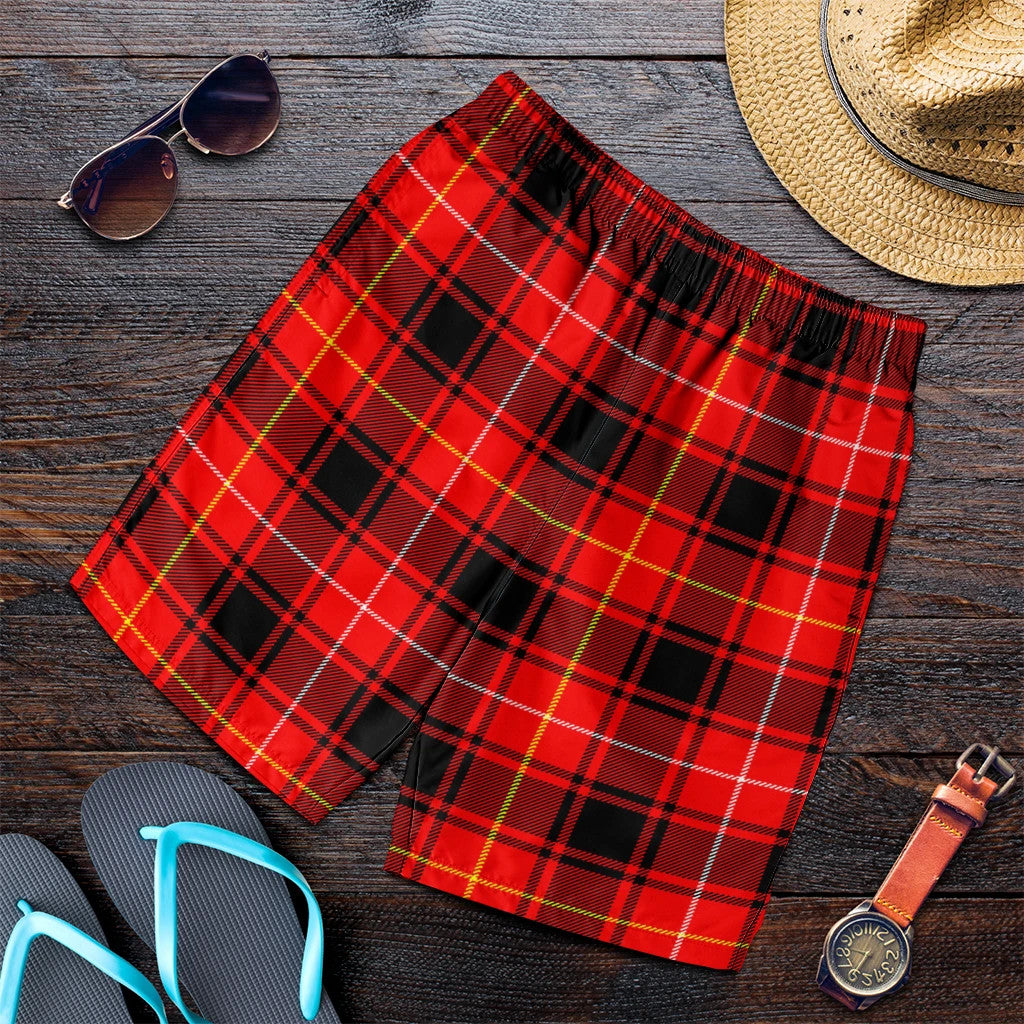 MacIver Modern Tartan Plaid Men's Shorts