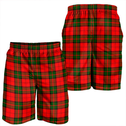 Dunbar Modern Tartan Plaid Men's Shorts