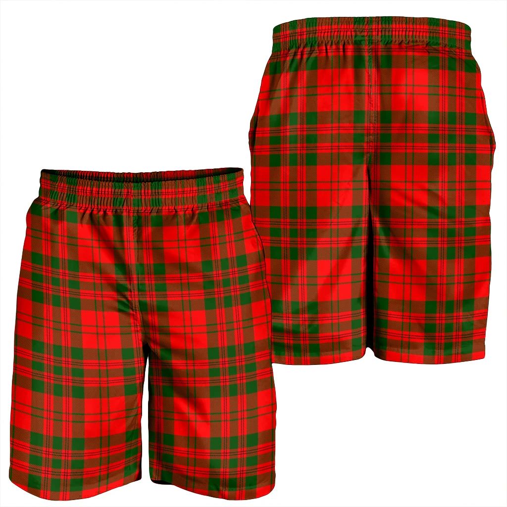 Livingstone Modern Tartan Plaid Men's Shorts