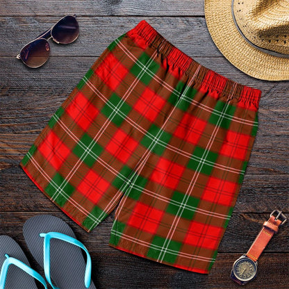 Lennox Modern Tartan Plaid Men's Shorts