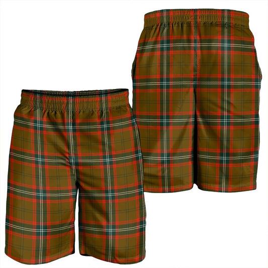 Seton Hunting Modern Tartan Plaid Men's Shorts