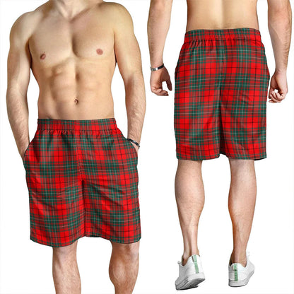 Cumming Modern Tartan Plaid Men's Shorts