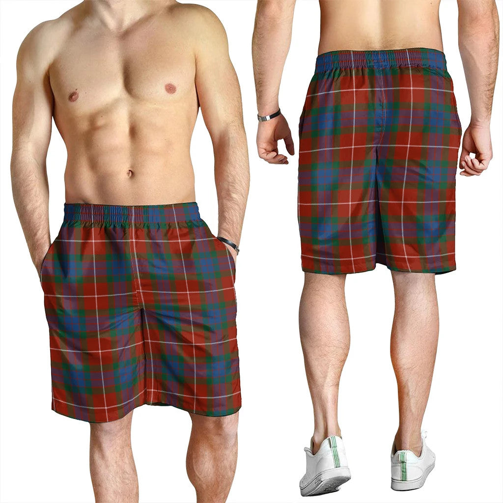 Fraser Ancient Tartan Plaid Men's Shorts