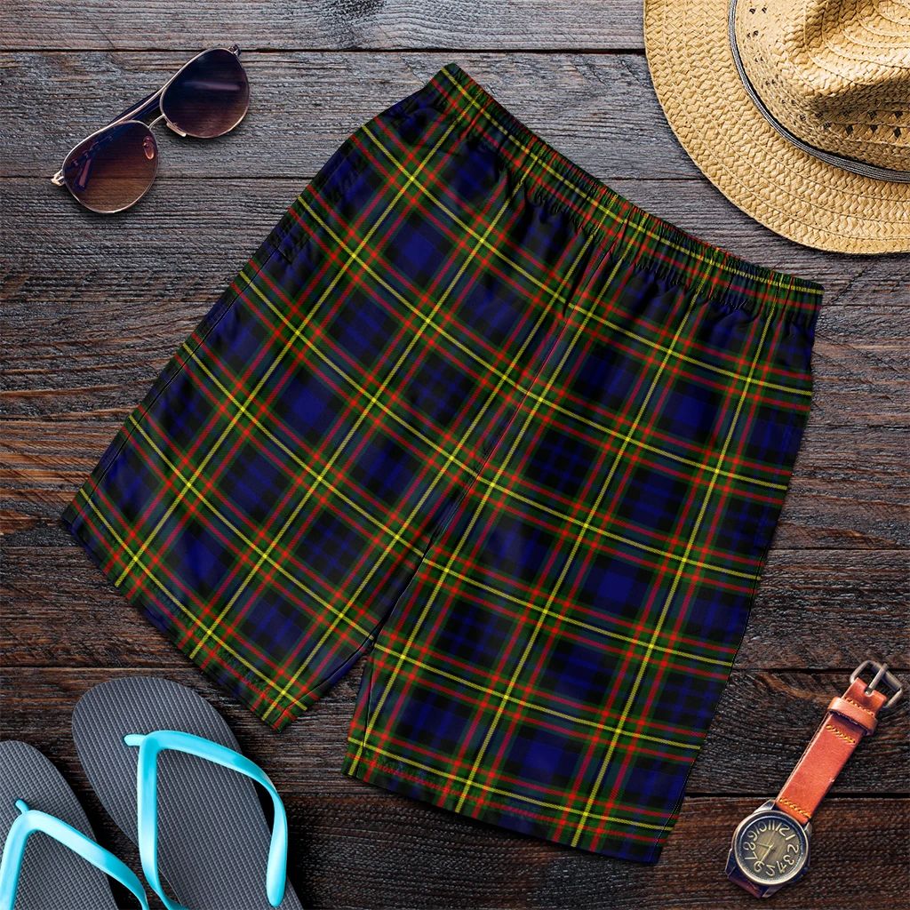 MacLellan Modern Tartan Plaid Men's Shorts