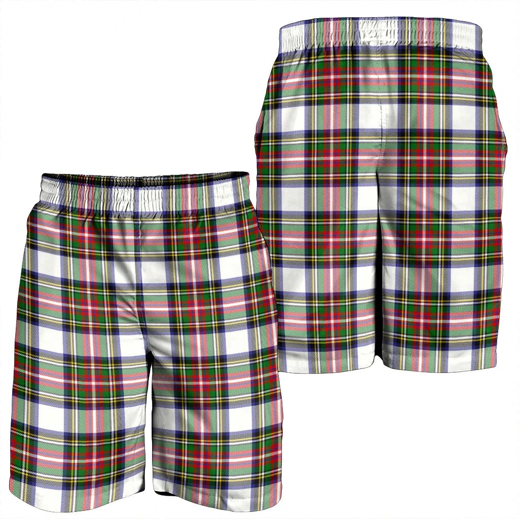 Stewart Dress Modern Tartan Plaid Men's Shorts