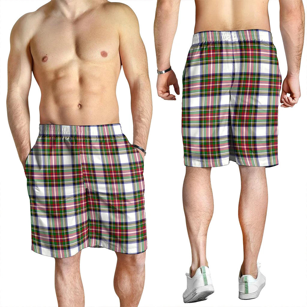 Stewart Dress Modern Tartan Plaid Men's Shorts