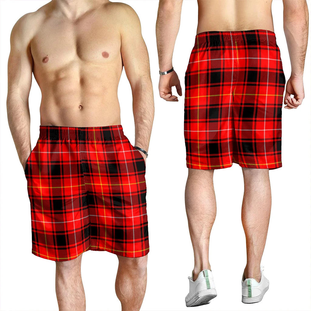 MacIver Modern Tartan Plaid Men's Shorts