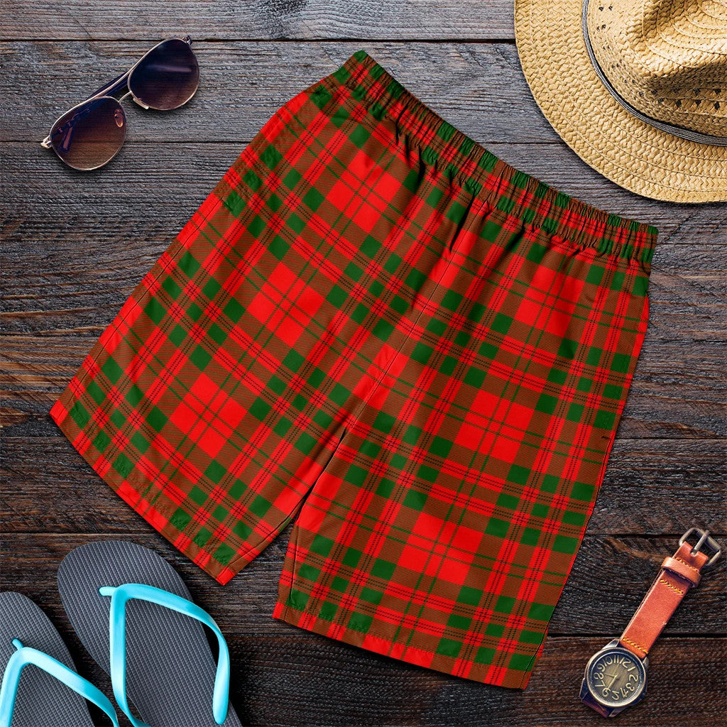 Livingstone Modern Tartan Plaid Men's Shorts