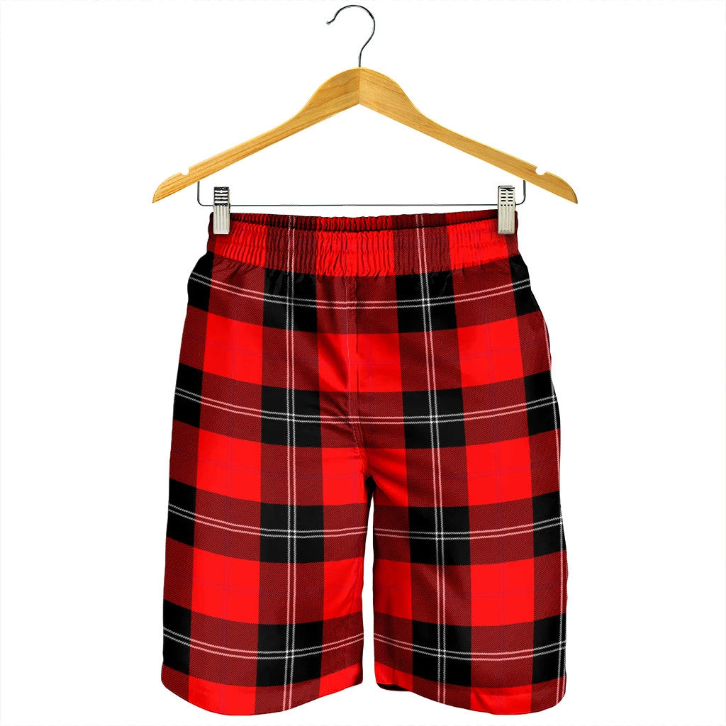 Ramsay Modern Tartan Plaid Men's Shorts