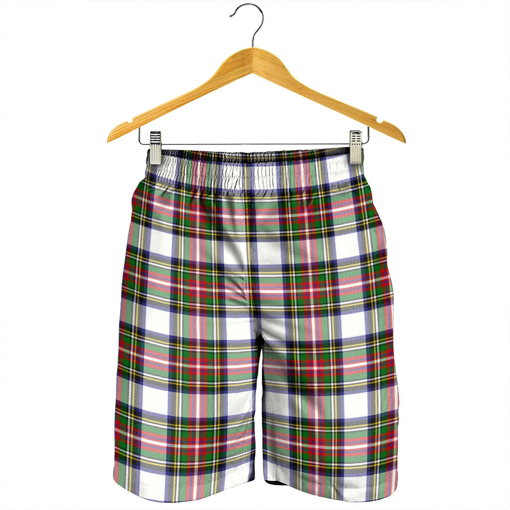 Stewart Dress Modern Tartan Plaid Men's Shorts