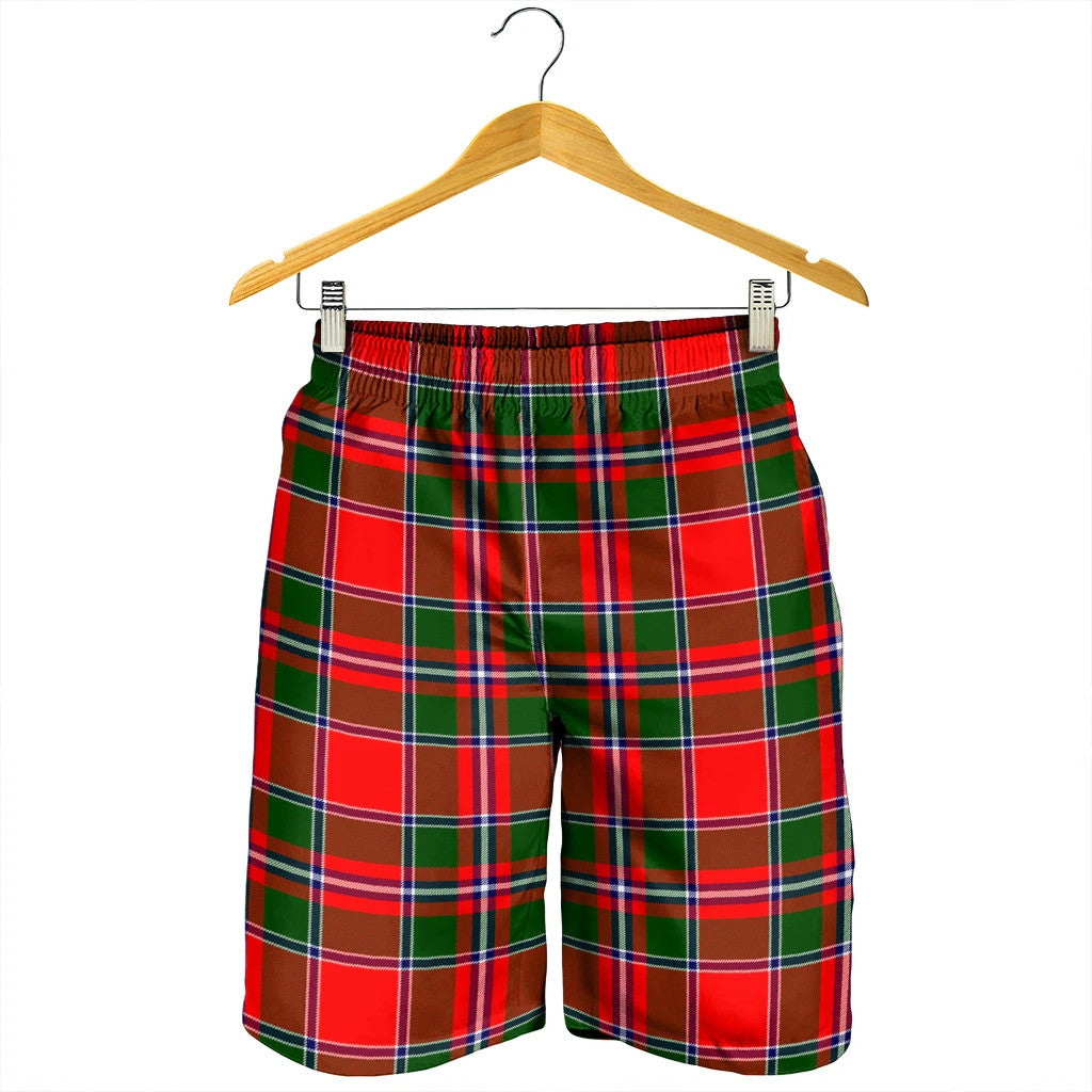 Spens Modern Tartan Plaid Men's Shorts