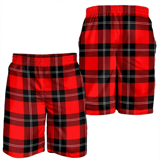 Ramsay Modern Tartan Plaid Men's Shorts