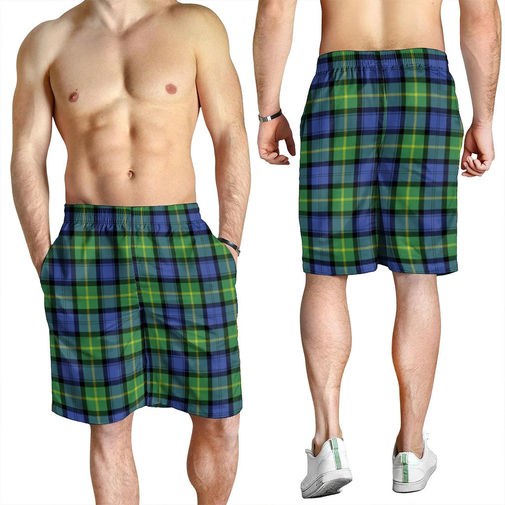 Gordon Old Ancient Tartan Plaid Men's Shorts