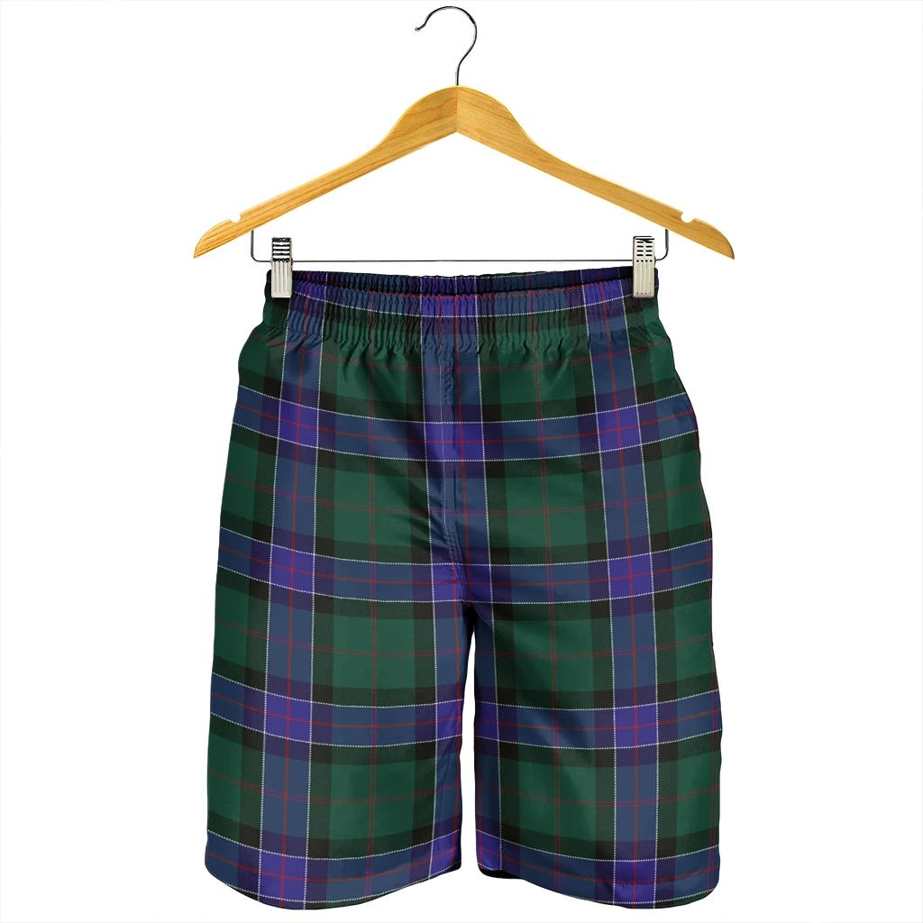 Sinclair Hunting Modern Tartan Plaid Men's Shorts