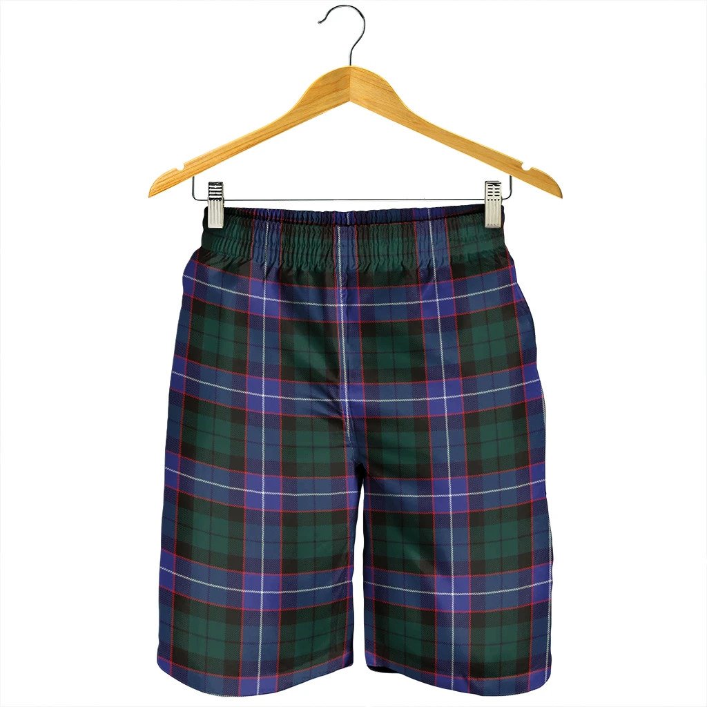 Guthrie Modern Tartan Plaid Men's Shorts