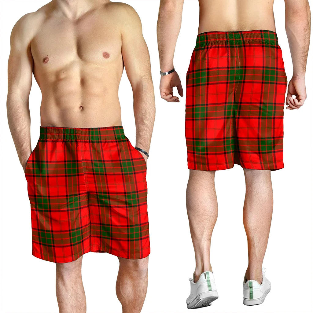 Maxwell Modern Tartan Plaid Men's Shorts