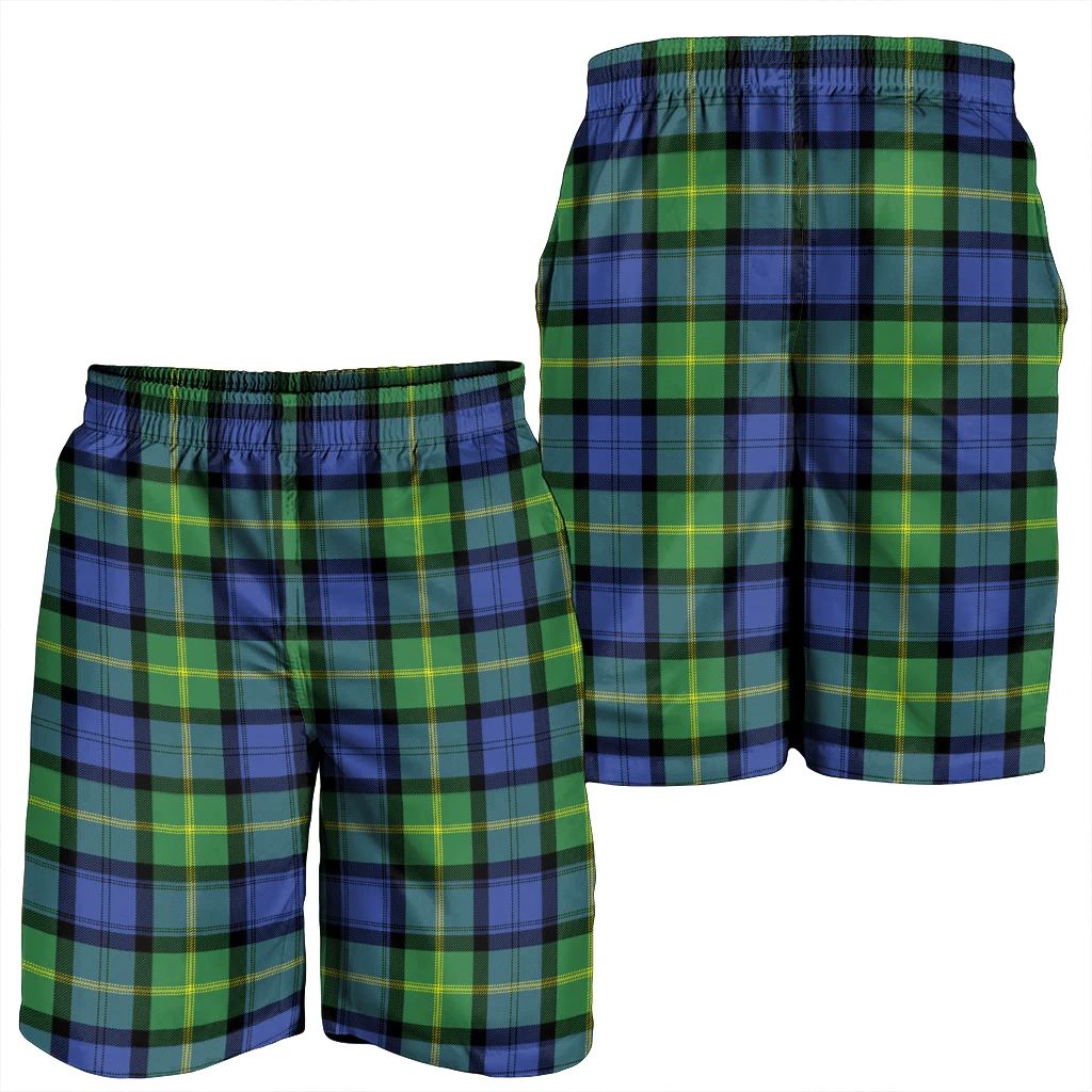 Gordon Old Ancient Tartan Plaid Men's Shorts