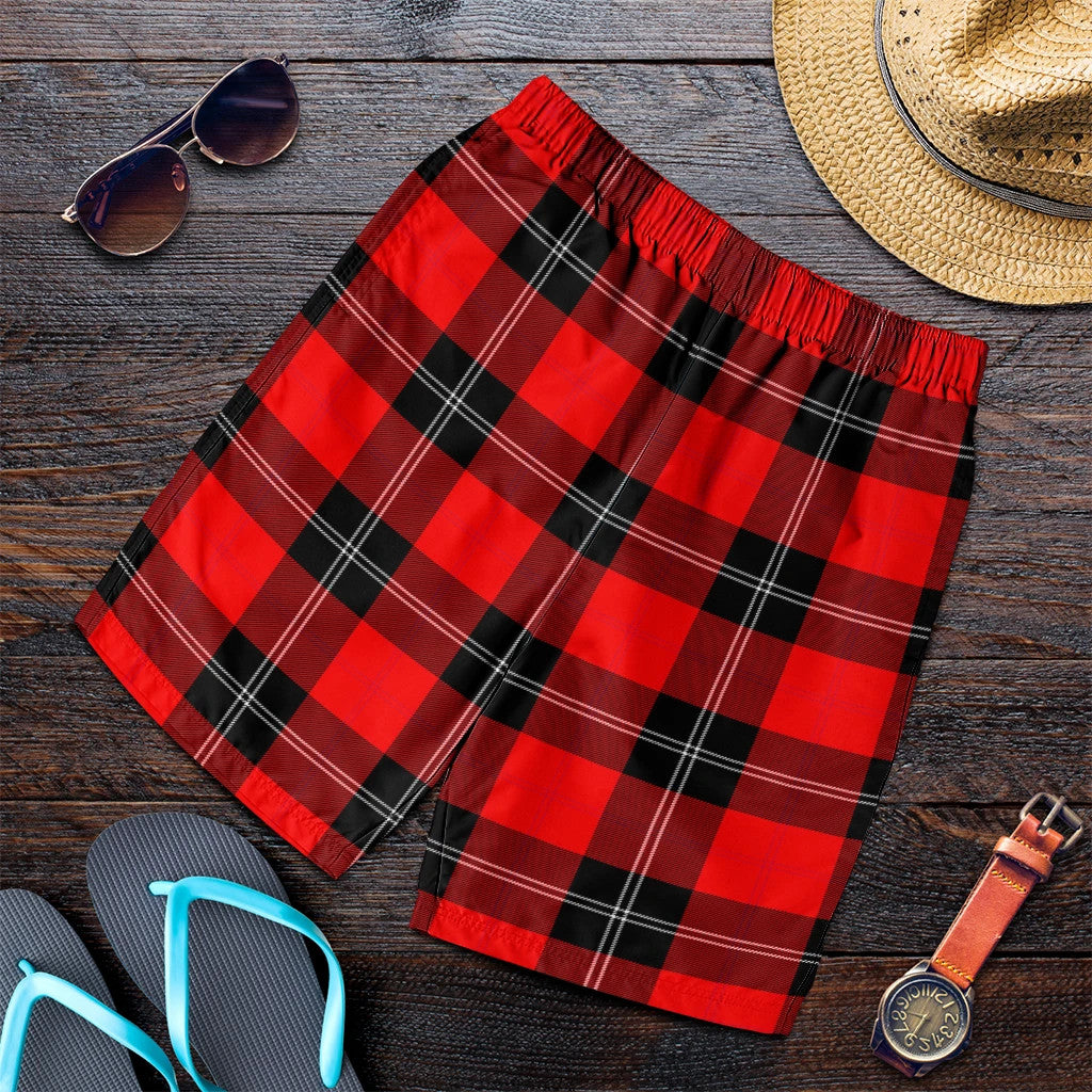 Ramsay Modern Tartan Plaid Men's Shorts