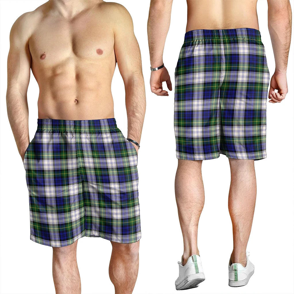 Gordon Dress Modern Tartan Plaid Men's Shorts