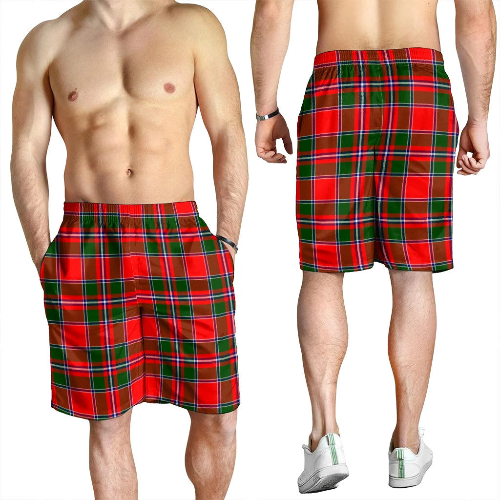 Spens Modern Tartan Plaid Men's Shorts