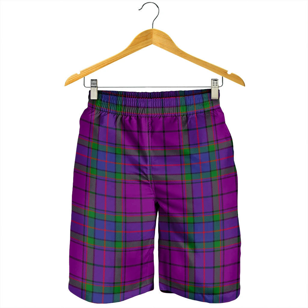 Wardlaw Modern Tartan Plaid Men's Shorts