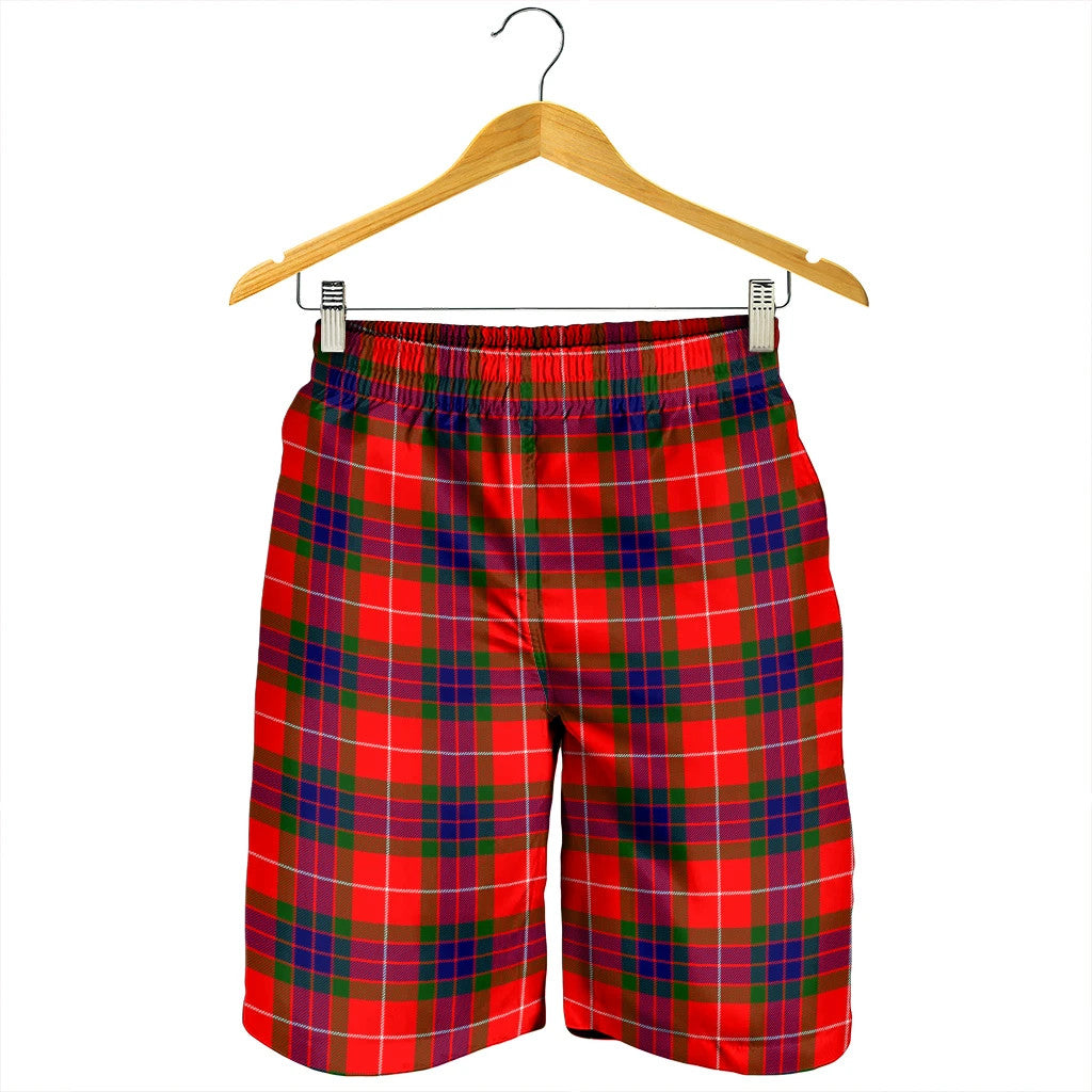 Fraser Modern Tartan Plaid Men's Shorts