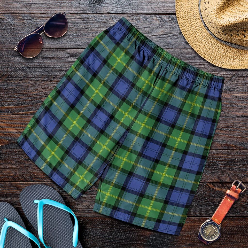 Gordon Old Ancient Tartan Plaid Men's Shorts