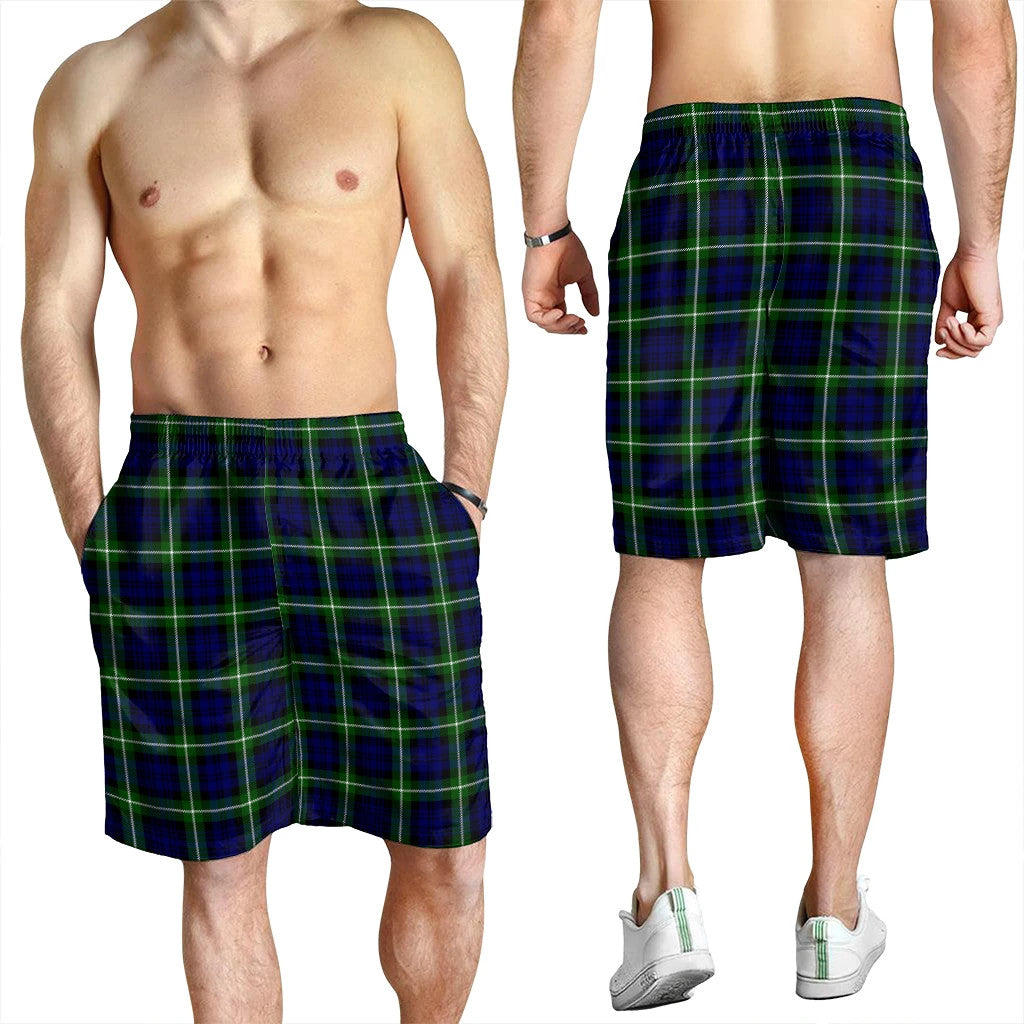 Lamont Modern Tartan Plaid Men's Shorts