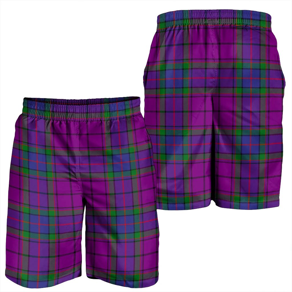 Wardlaw Modern Tartan Plaid Men's Shorts
