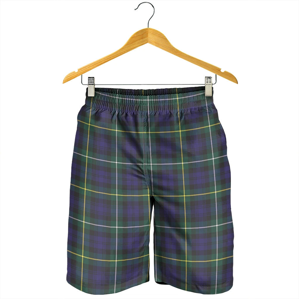 Campbell Argyll Modern Tartan Plaid Men's Shorts