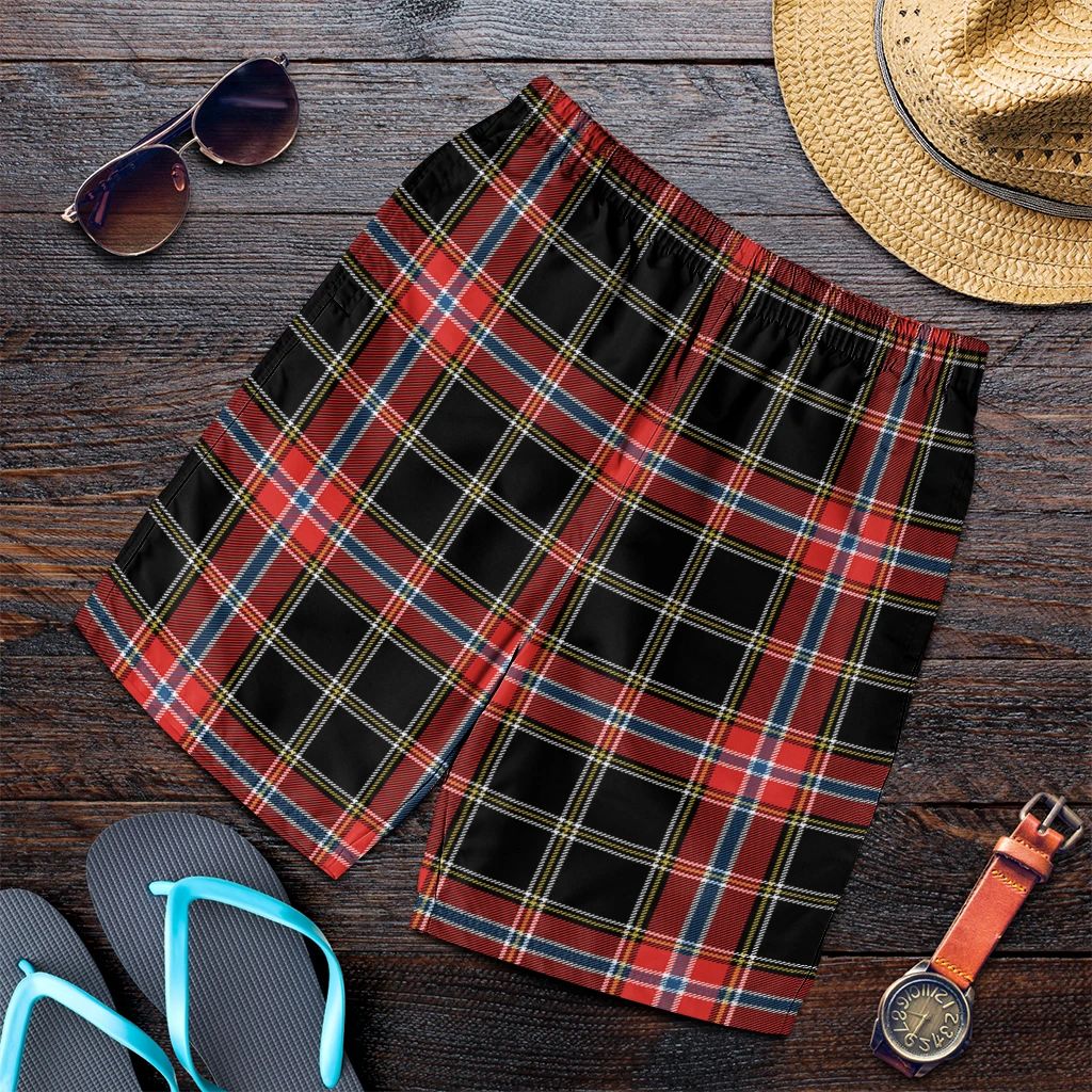 Norwegian Night Tartan Plaid Men's Shorts