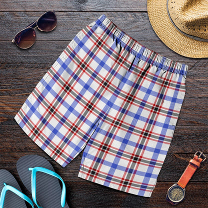 Boswell Modern Tartan Plaid Men's Shorts