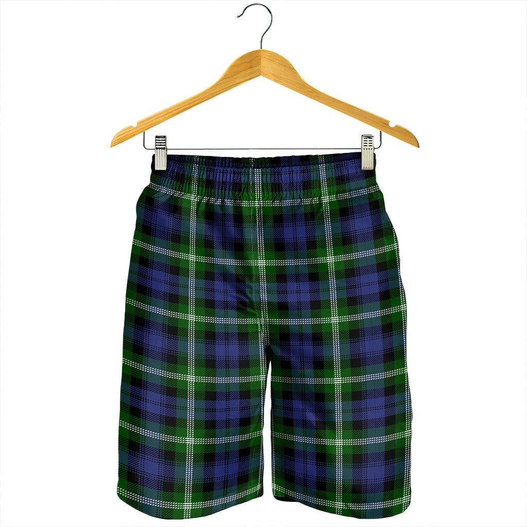 Baillie Modern Tartan Plaid Men's Shorts