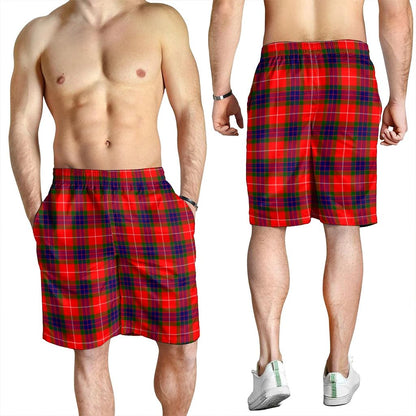 Fraser Modern Tartan Plaid Men's Shorts