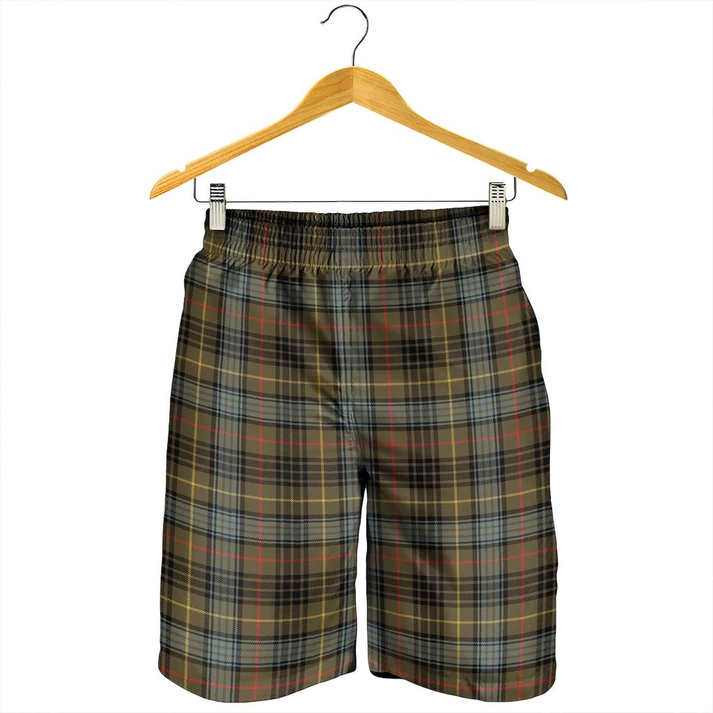 Stewart Hunting Weathered Tartan Plaid Men's Shorts