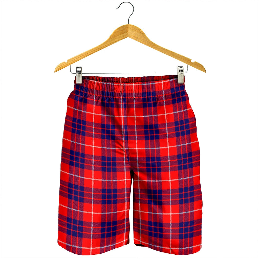 Hamilton Modern Tartan Plaid Men's Shorts