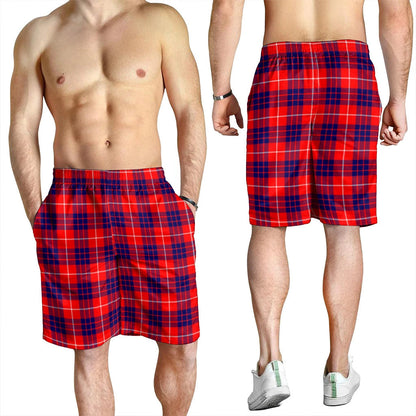 Hamilton Modern Tartan Plaid Men's Shorts