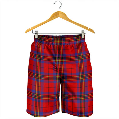 Leslie Modern Tartan Plaid Men's Shorts